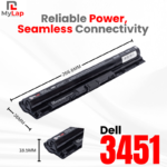 Mylap 3451 M5Y1K Laptop Battery Compatible with Dell Inspiron 3451, 3551, 5551, 15 3000, 15-3558, 15-3567, 15 5000 Battery For Vostro M5Y1K, 3458, 3467, 5458, P63F, P47F, P51F Laptop Battery - Image 7
