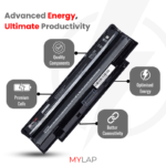 Mylap J1KND 15R Laptop Battery for Dell Inspiron 13R, 14R, 15R, 17R, N3010, N4010, N4050, N4110, N5010, N5050, N5110, 3520 Quality Laptop Battery 6 - Cell - Image 2