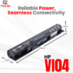 Mylap VI04 Laptop Battery for HP ProBook 440, 450, TPN-Q140 – Compatible with V104, VI04, V104 Battery – High-Performance Replacement Battery - Image 8